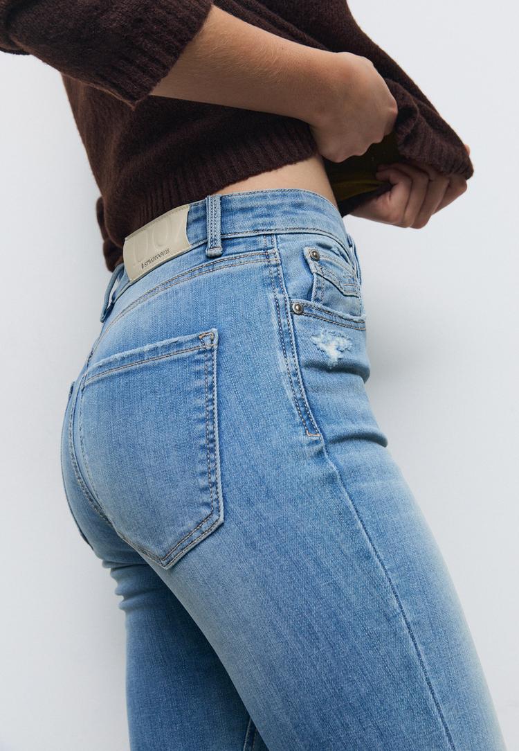 jean d07 skinny taille normale