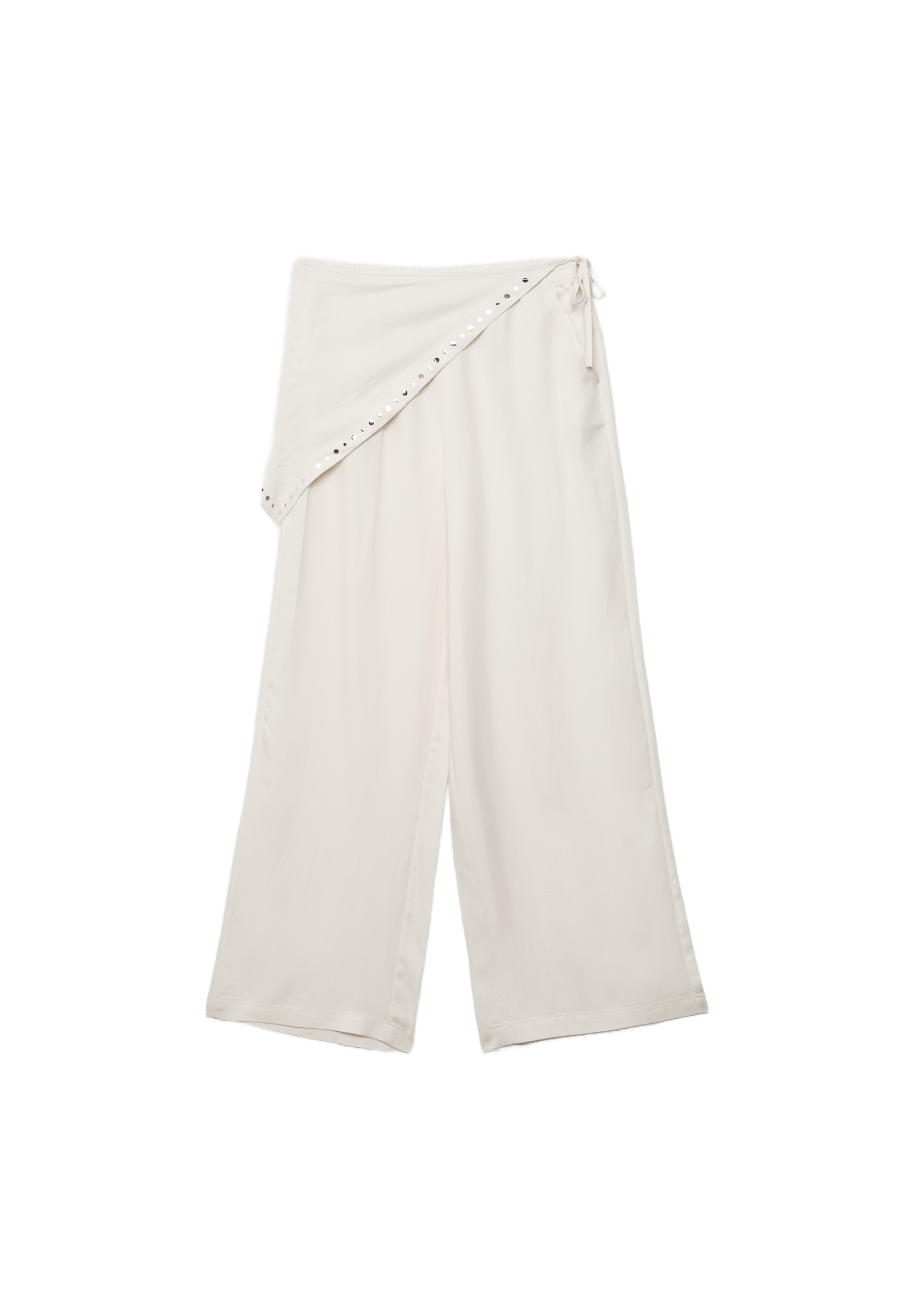 Lyocell scarf trousers