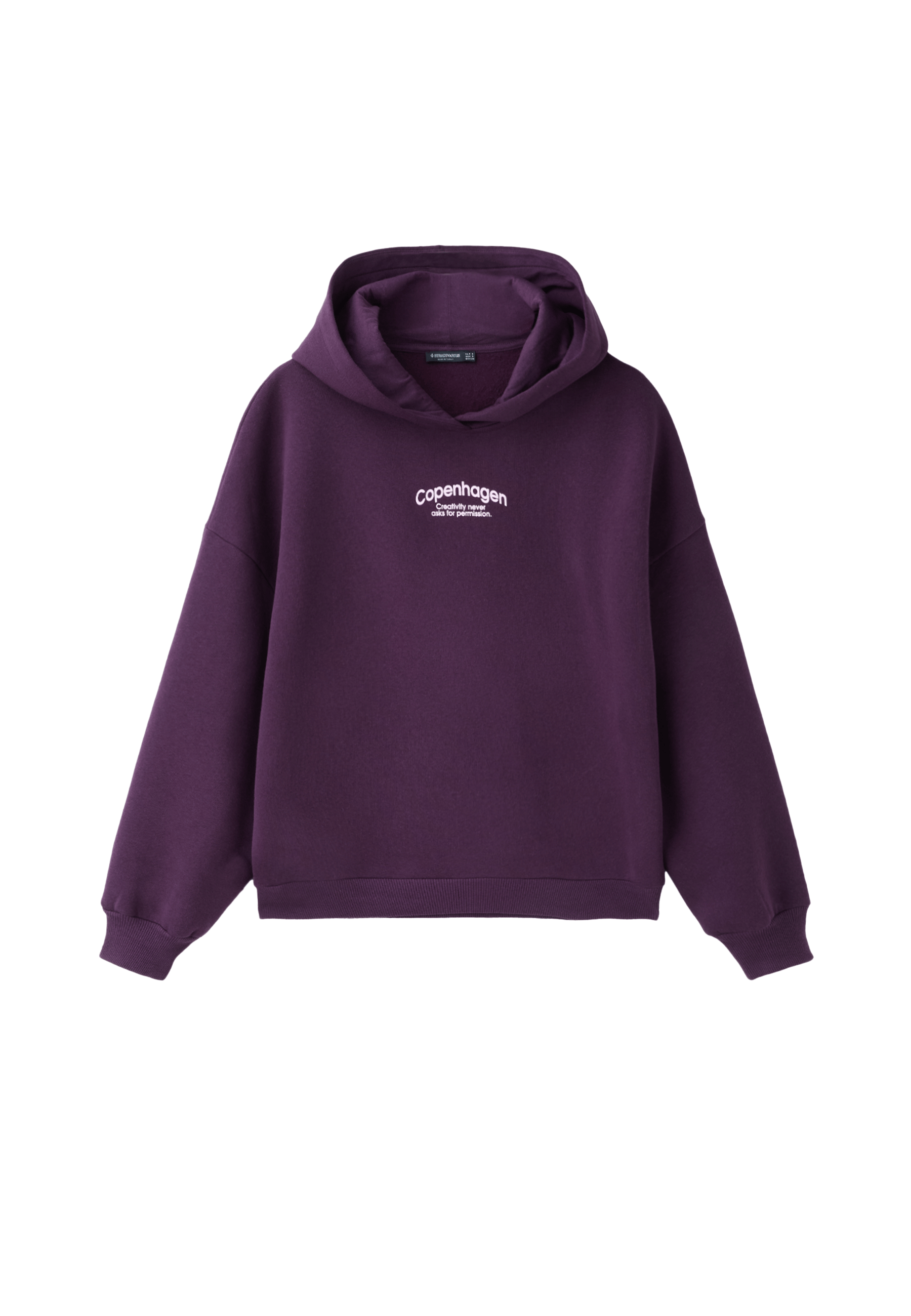 Oversized graphic sweatshirt — Purple