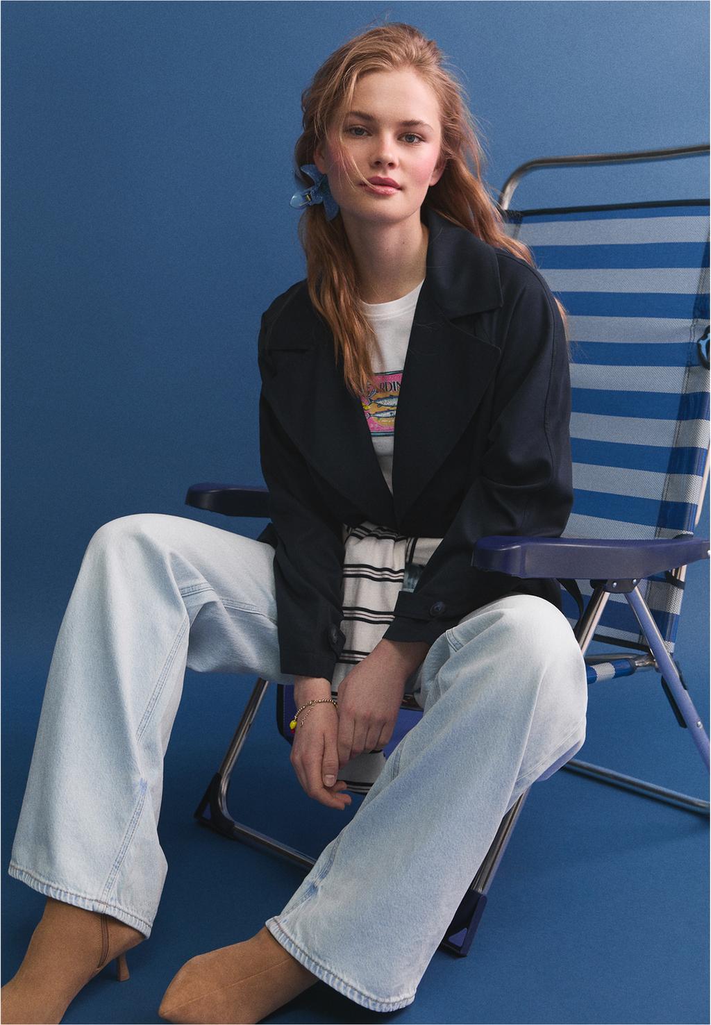 D91 Jeans low wide leg
