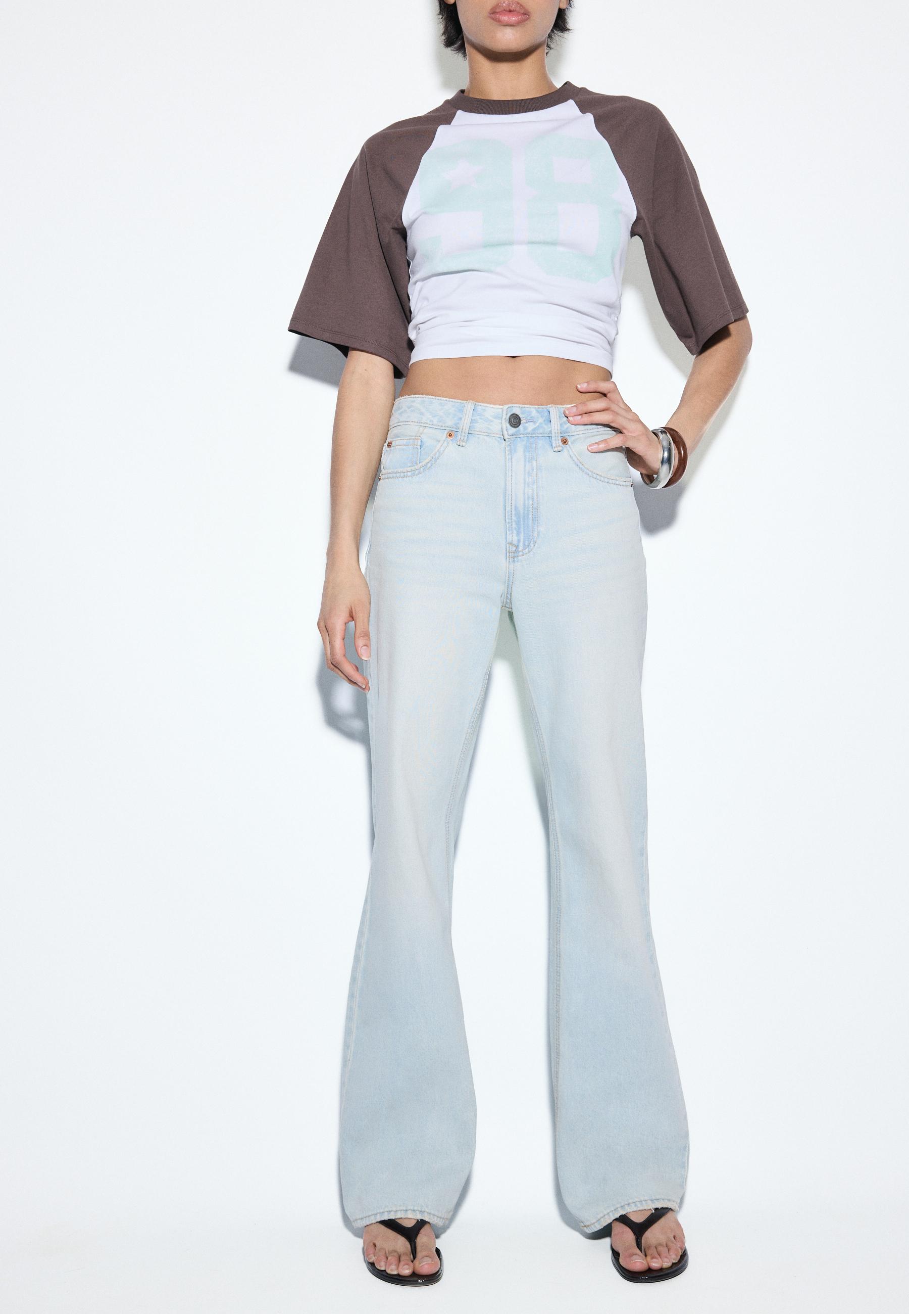 D92 straight fit geniş paça jean - Görsel 11