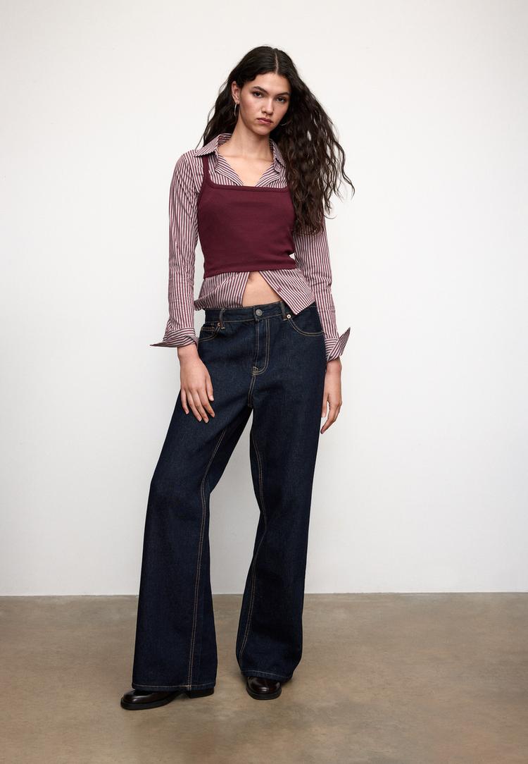 elastische top met bandjes