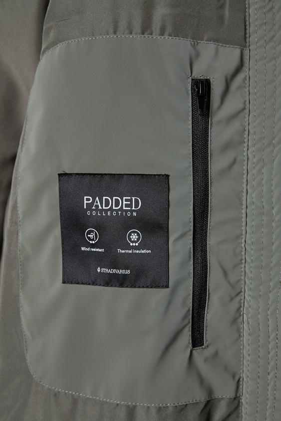 Kapüşonlu şişme ceket - Görsel 11