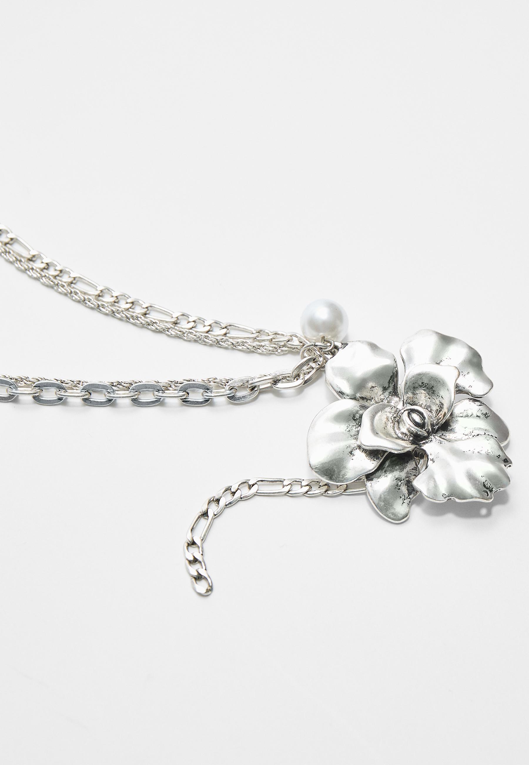★ENGBROX★ amelia pearl flower necklace EBNL24029RB Amazon.com: Xerling Dainty Floral Flower Faux Pearl Seed