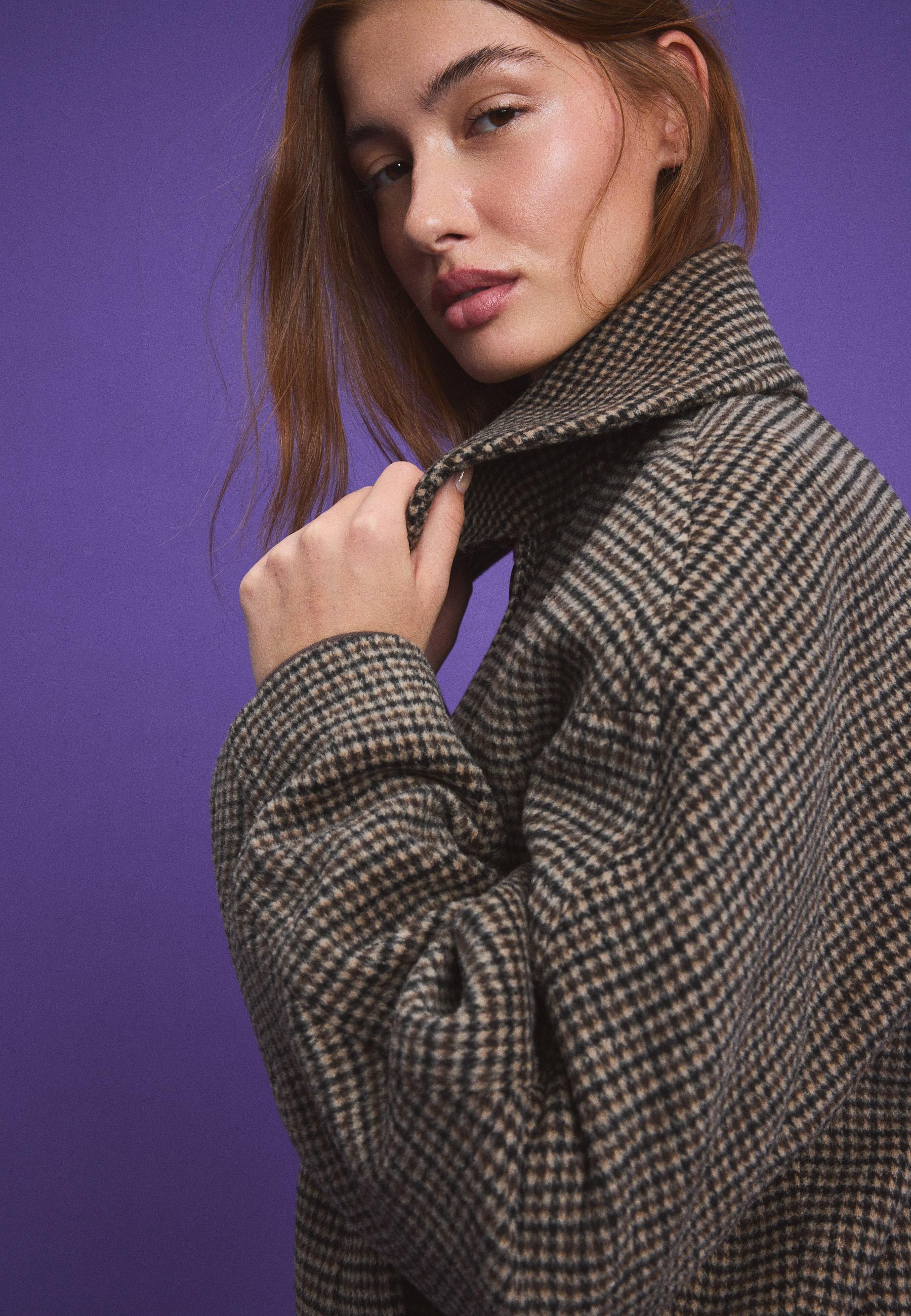 Woollen jacket - Women's fashion | Stradivarius Azerbaijan