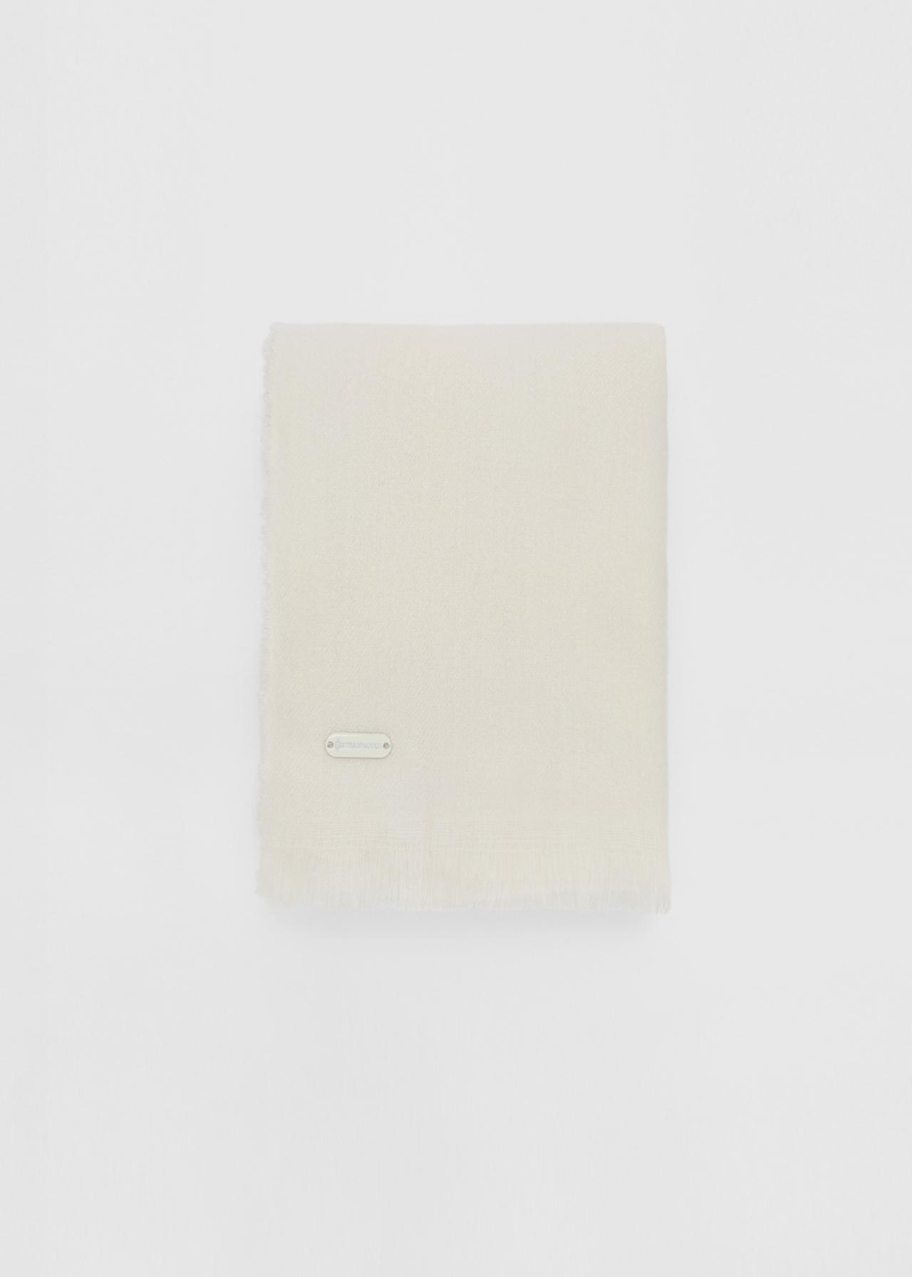 Fine basic scarf — Ecru