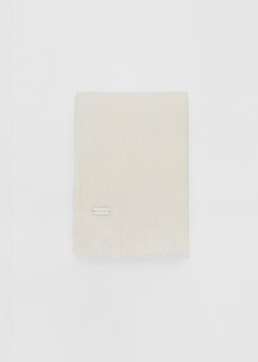Fine basic scarf — Ecru 1