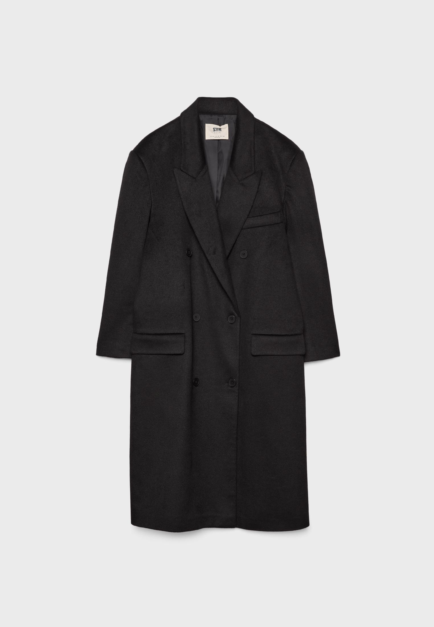 Stradivarius manteau noir orders