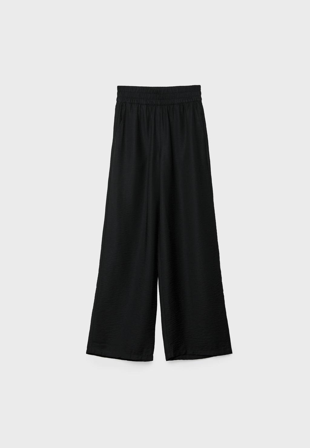 Pantalón palazzo cintura ancha
