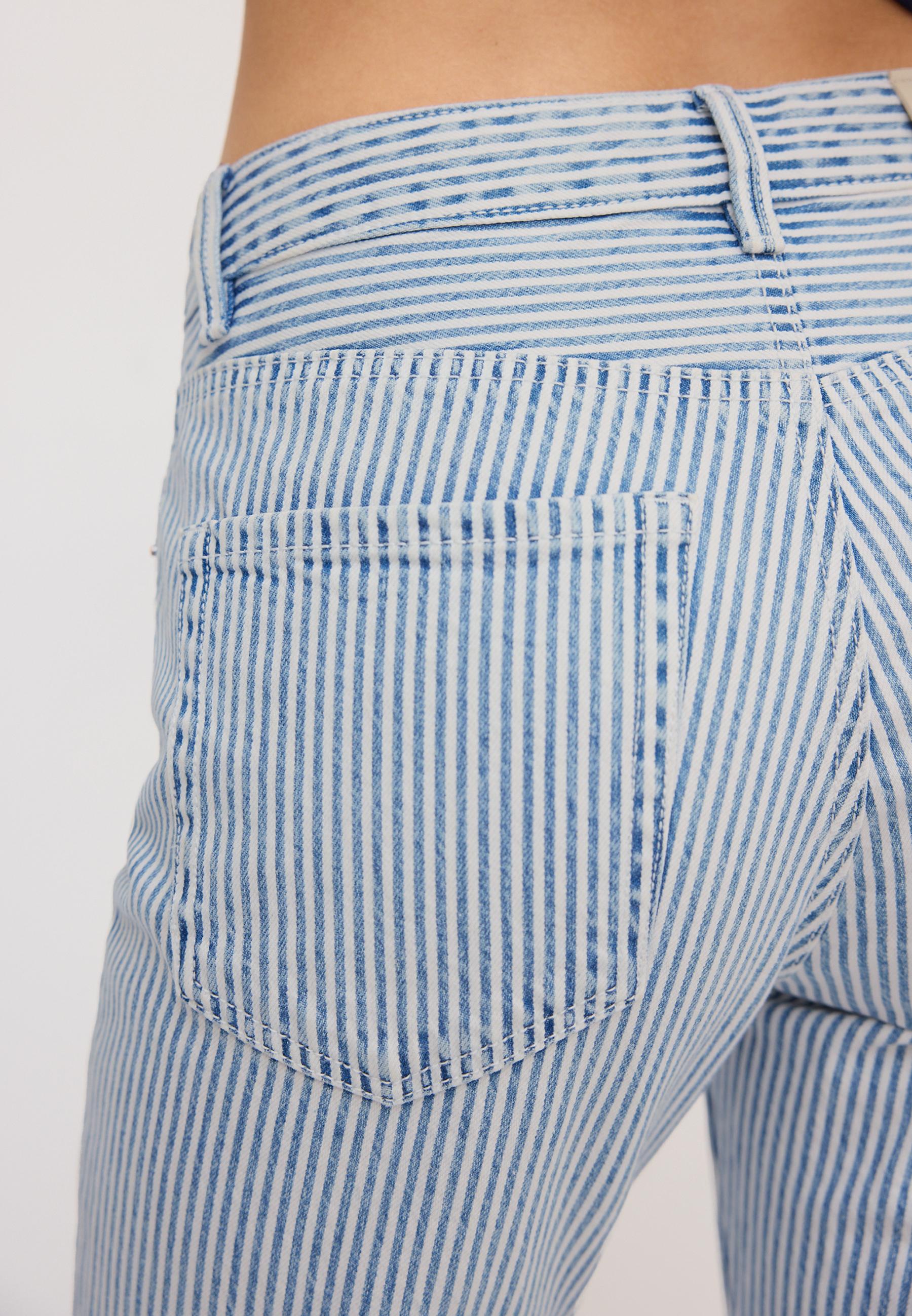D98 Straight fit Kot Pantolon - Görsel 6