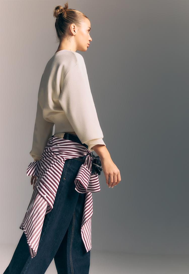 camiseta de punto fajin