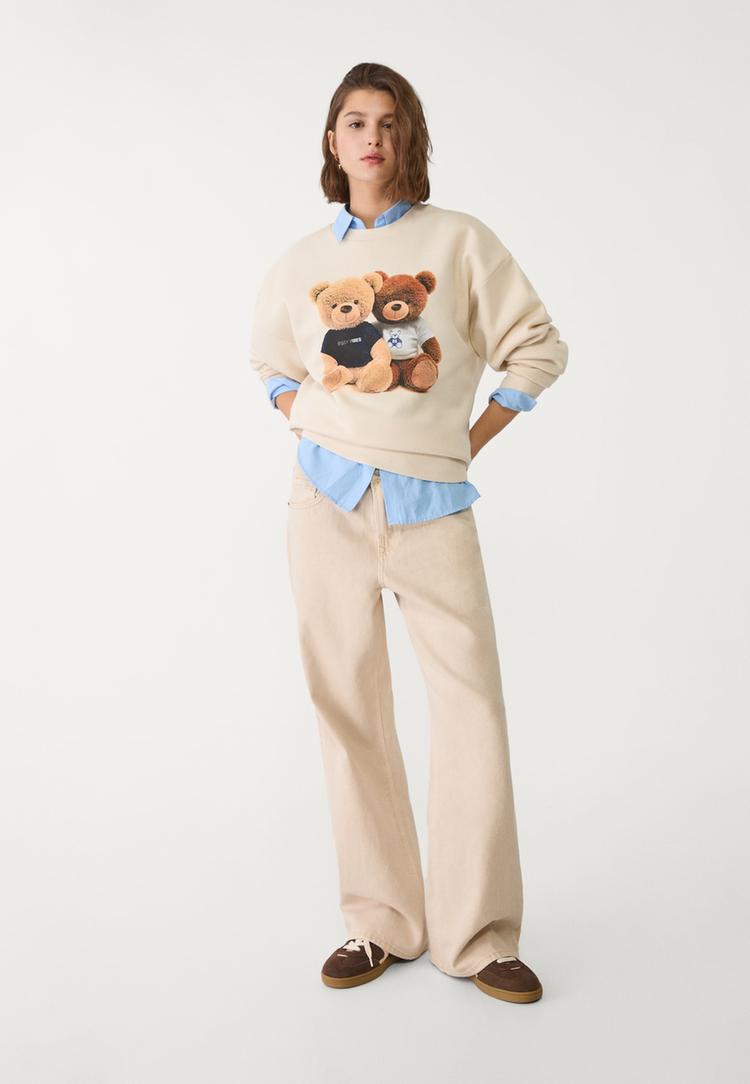 sudadera estampado osos
