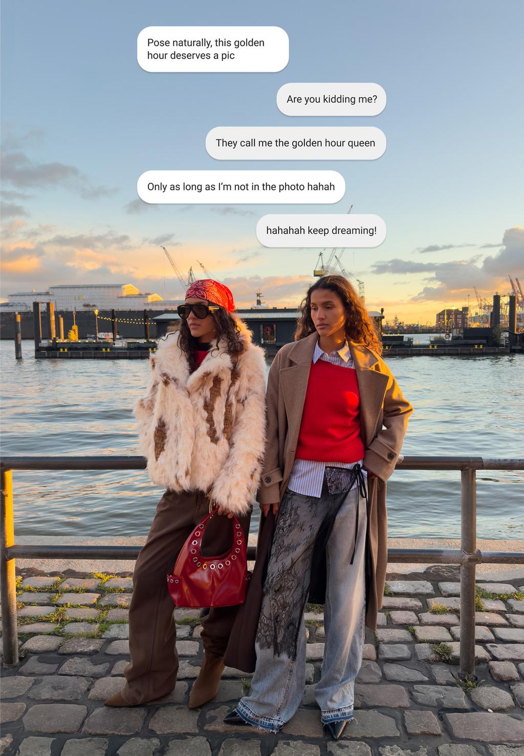 D92 egyenes szabású, bő farmernadrág