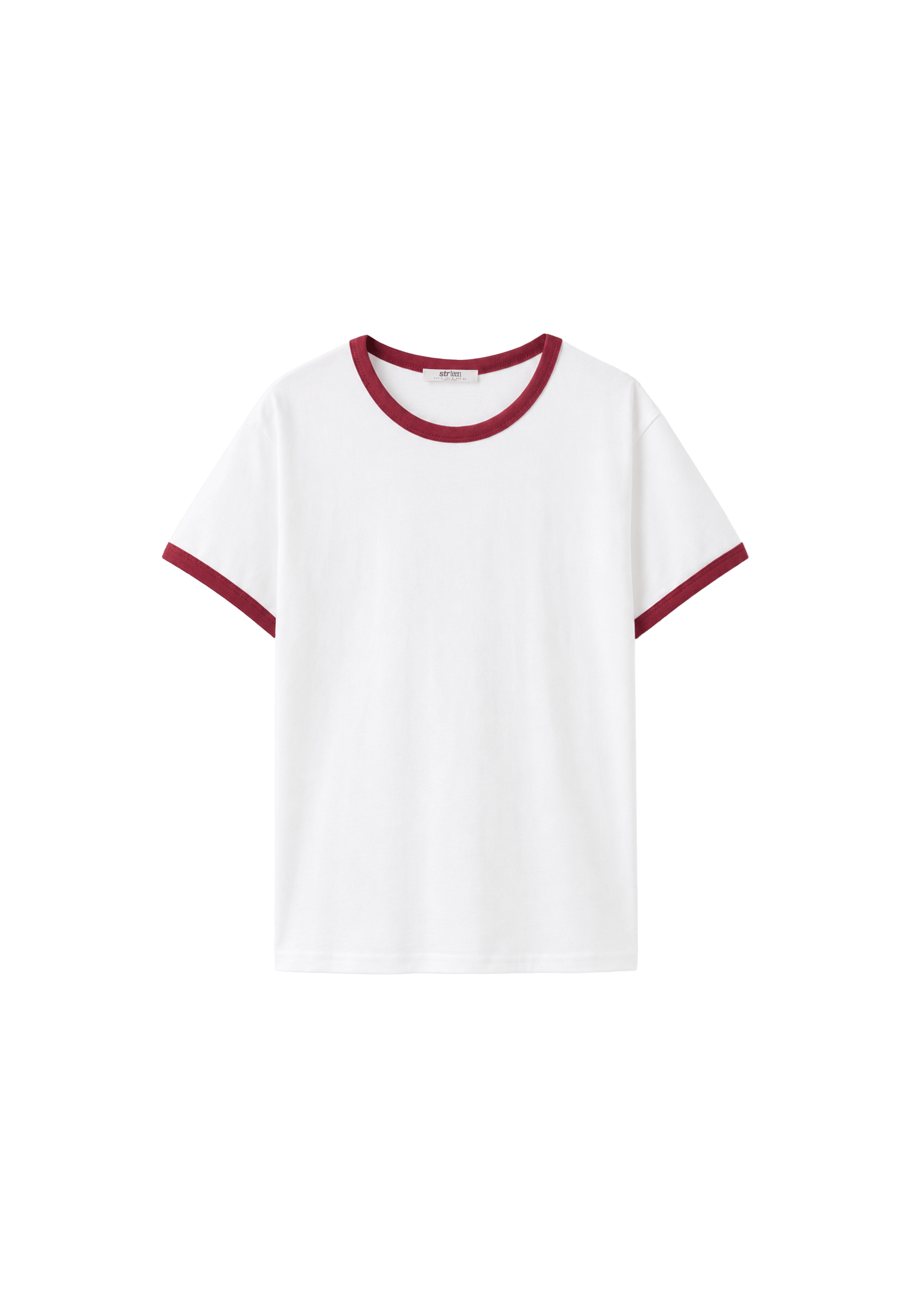 Printed T-shirt — Red