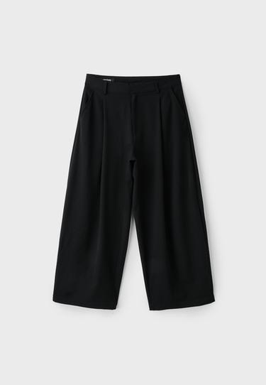 Smart barrel trousers — Black 7