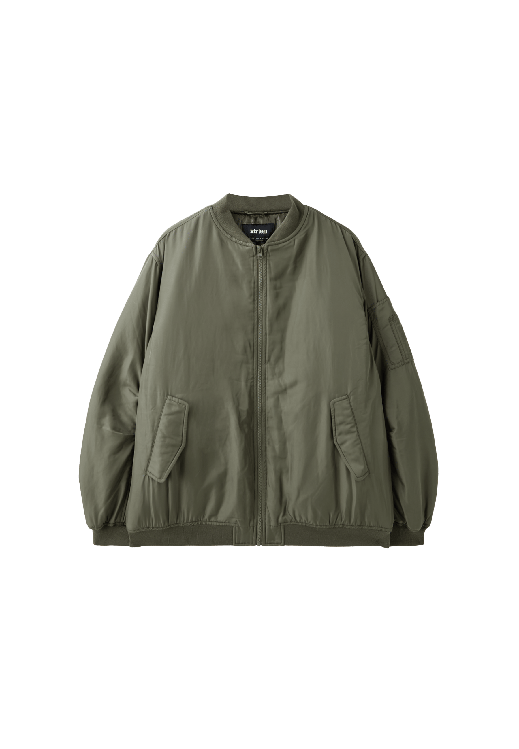 Oversize bomber jacket — Khaki