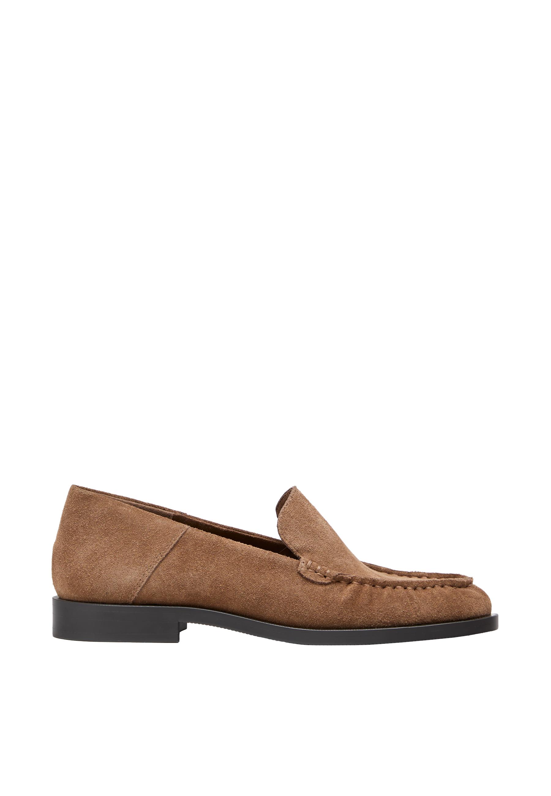 Stradivarius Büzgülü deri loafer görsel 6