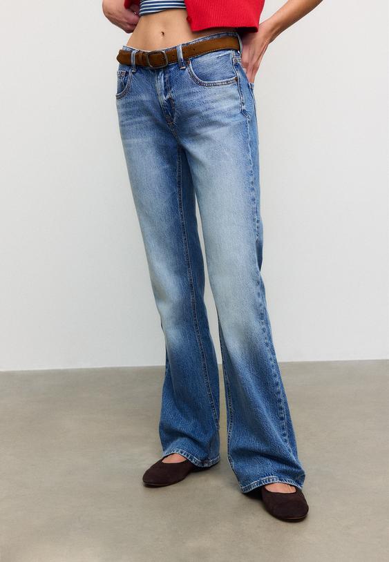 d68 jeans bootcut fit cinturon