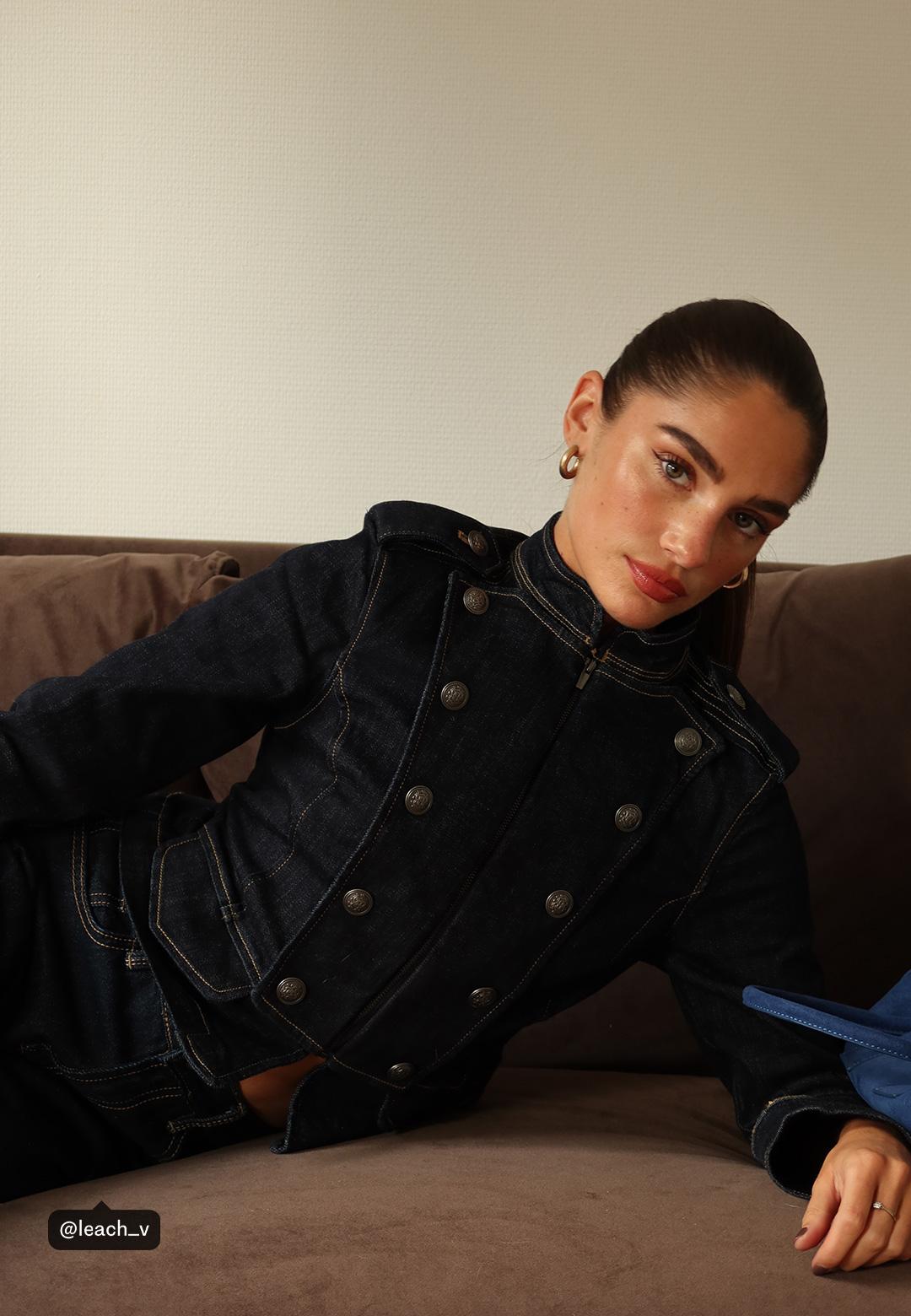 Denim blazer — RINSE BLUE DENIM