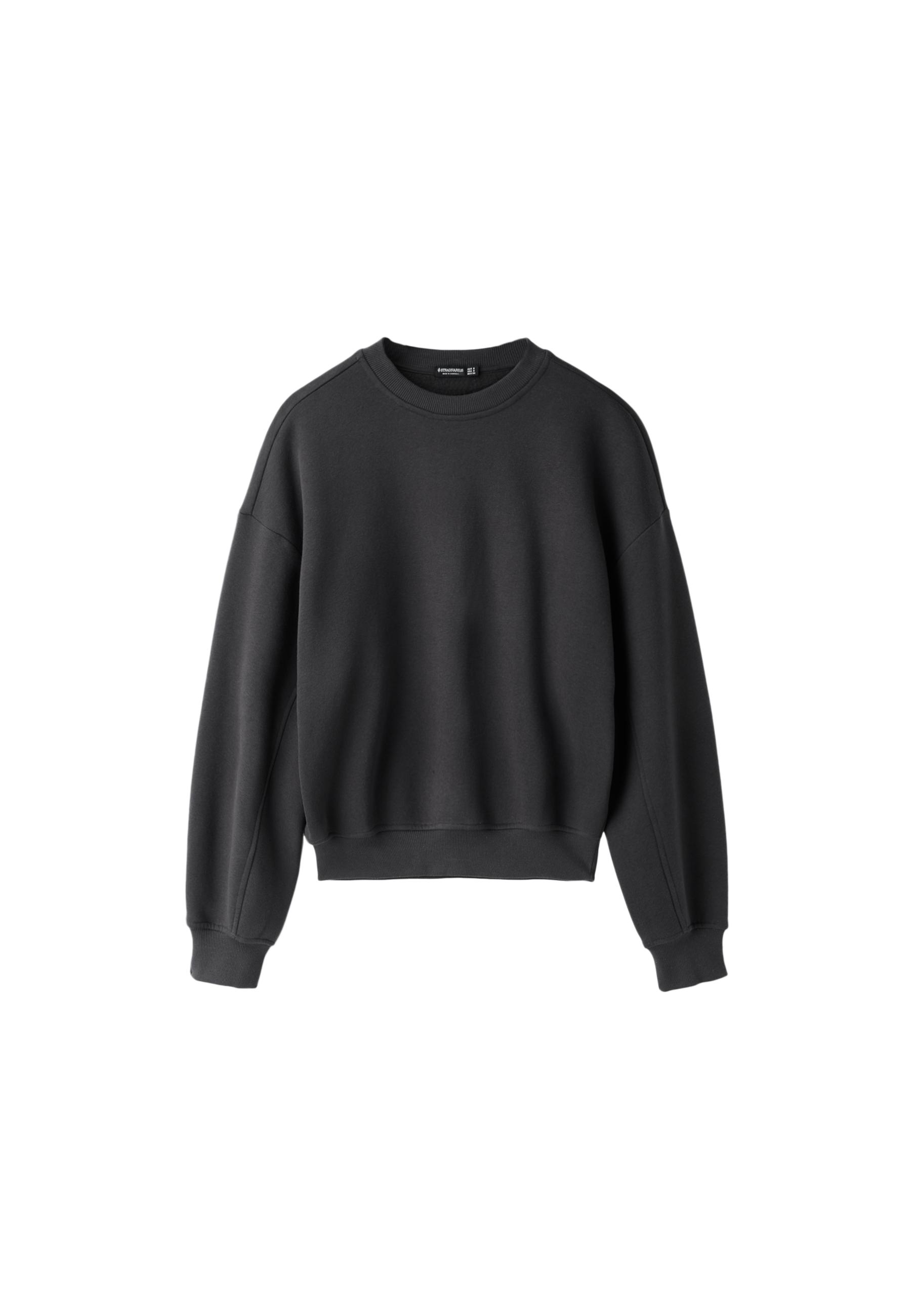 Stradivarius Basic sweatshirt görsel 2