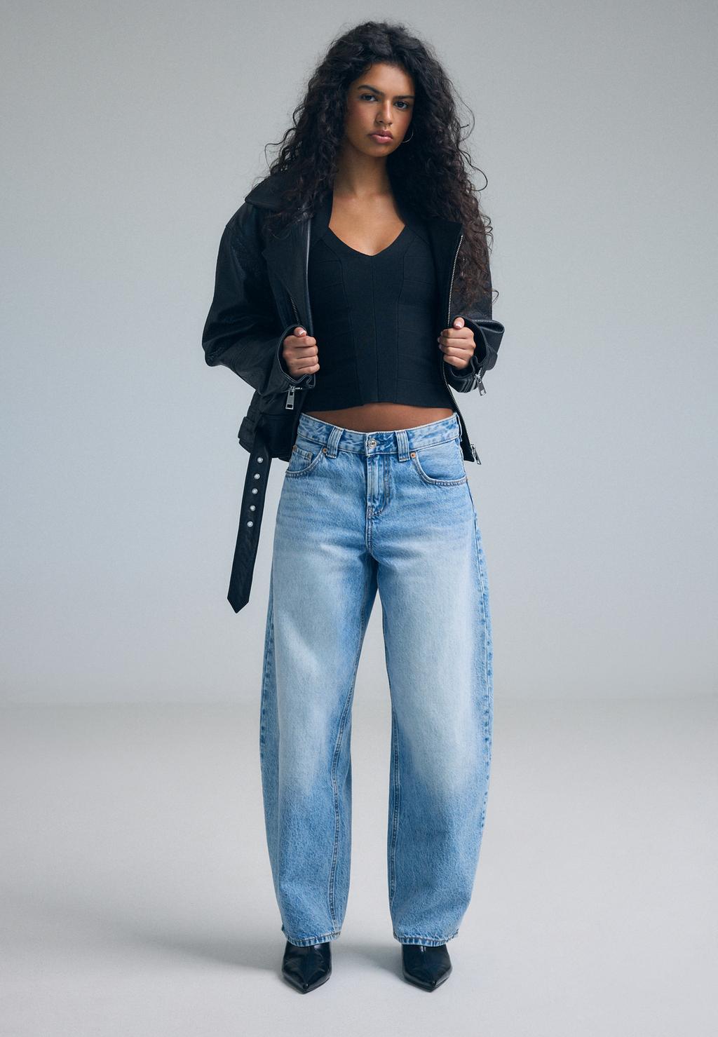D80 Jeans Barrel Fit