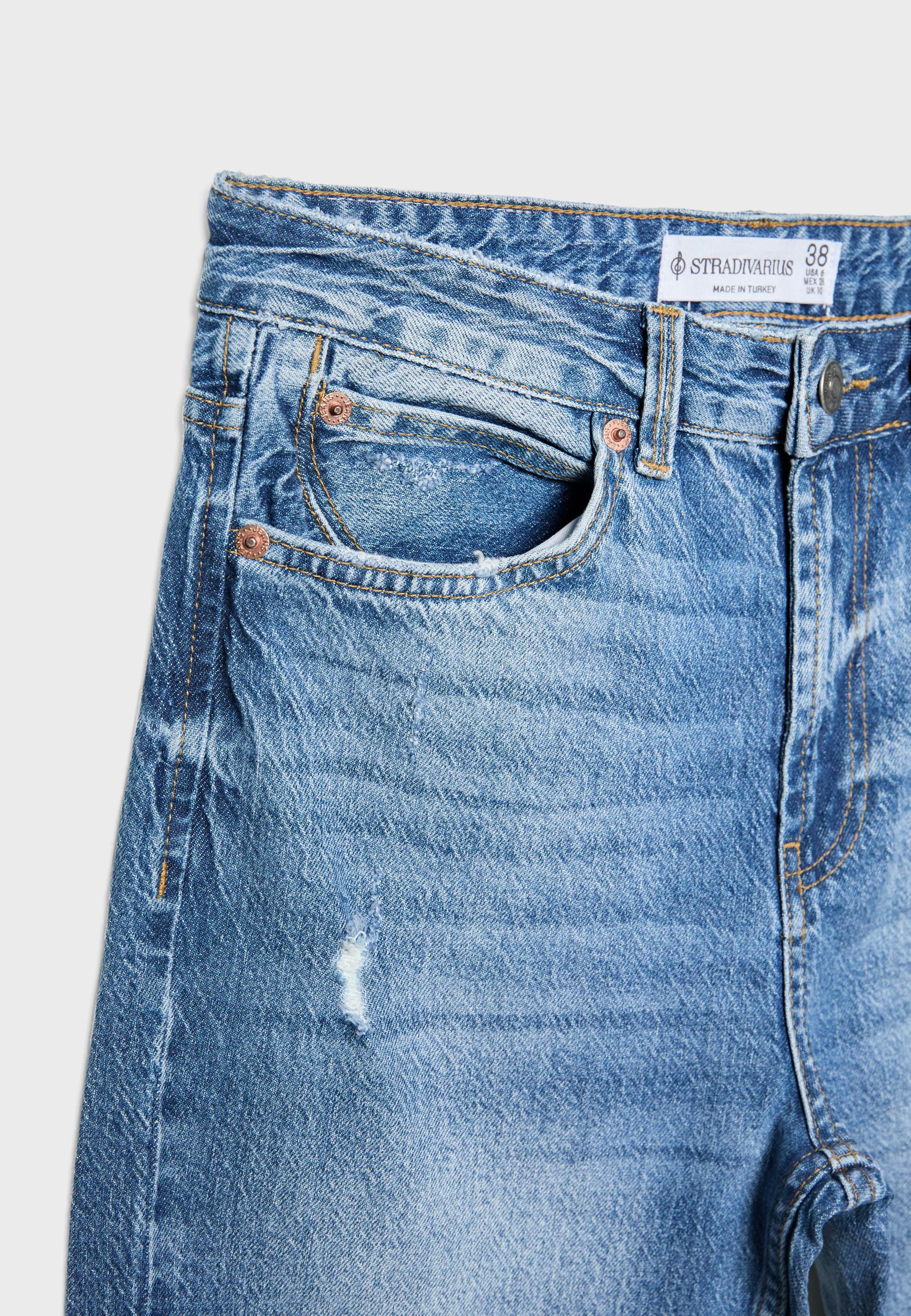 D98 Straight fit Kot Pantolon - Görsel 12