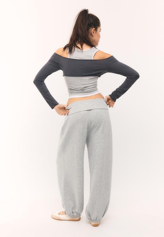 Панталон Джогър Буфан Ръкав С Мека Талия