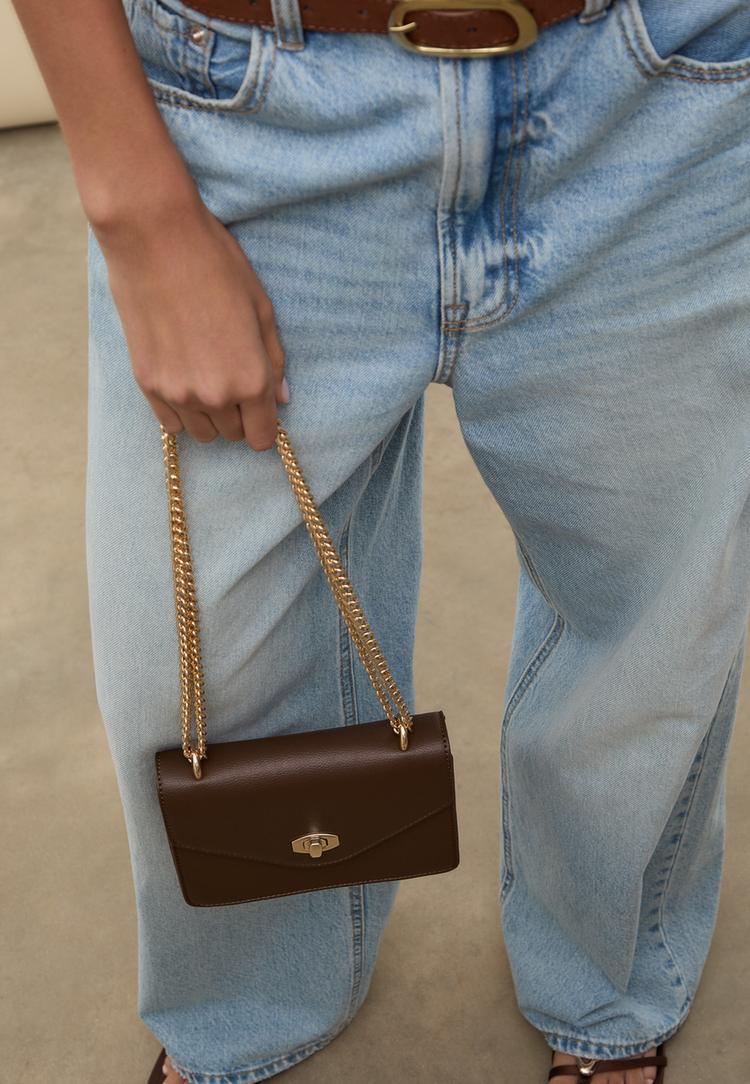 bolso bandolera cierre