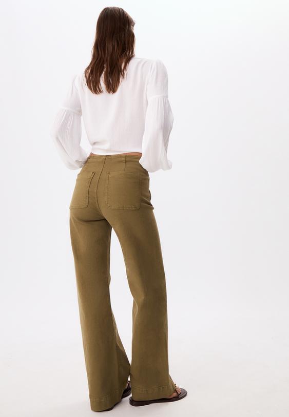 d77 pantalon minimalistisch zakken