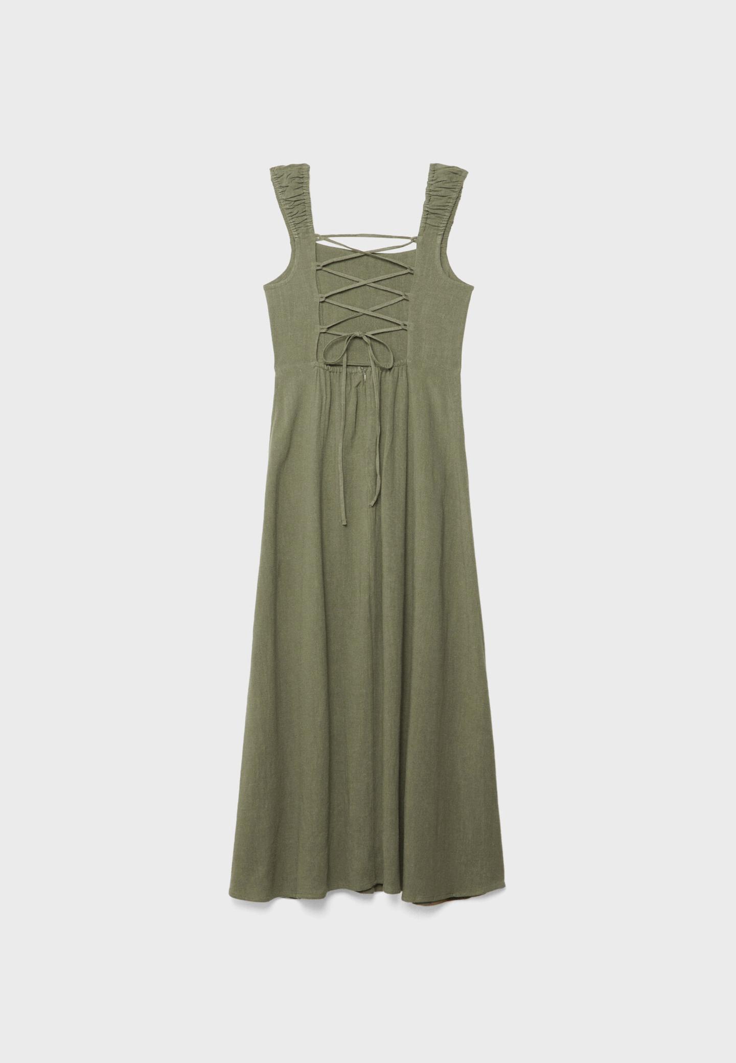 Womens Green Dresses | Stradivarius {0}