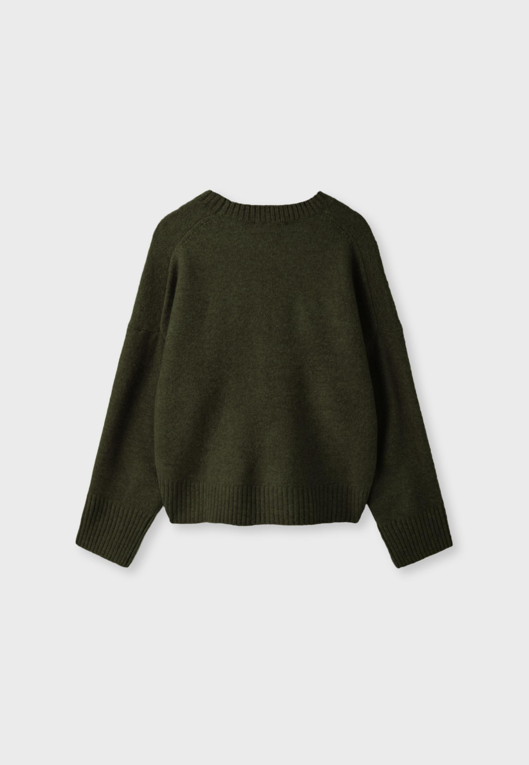 Stradivarius Yumuşak dokulu basic triko kazak görsel 2