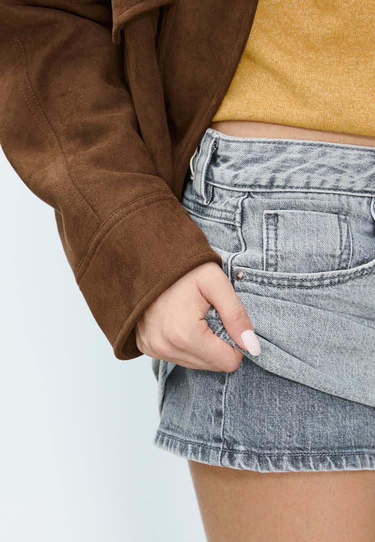 d62 denim skort