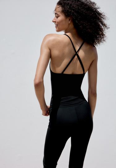 Corset detail top — Black 4