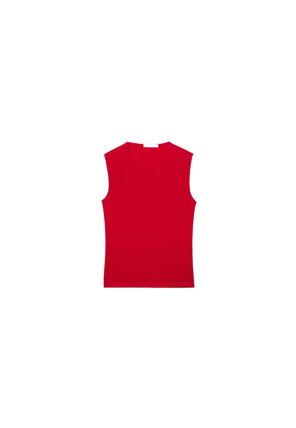 Camiseta básica sin mangas