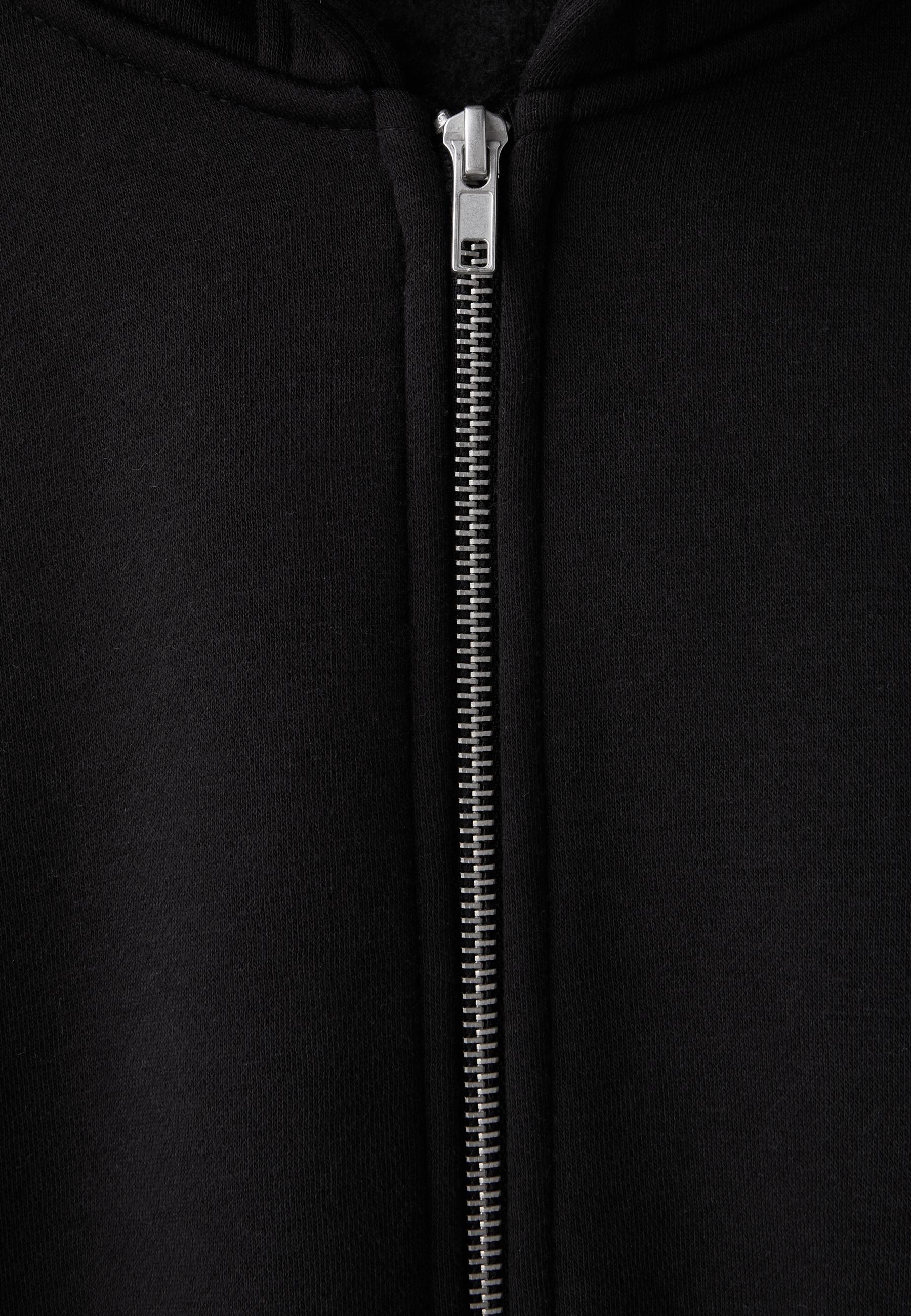 Zip-up hoodie — Black