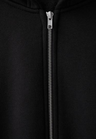 Zip-up hoodie — Black 9