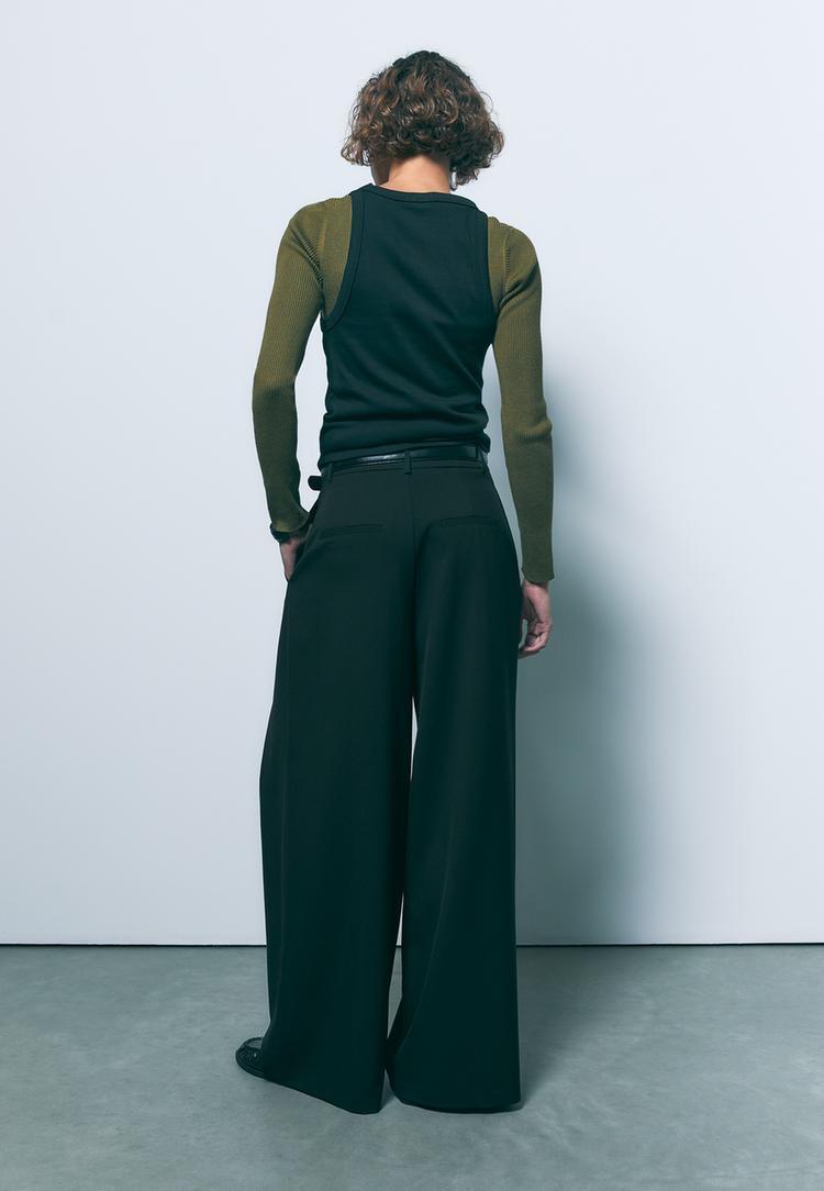 pantalon maxi pinza cinturon