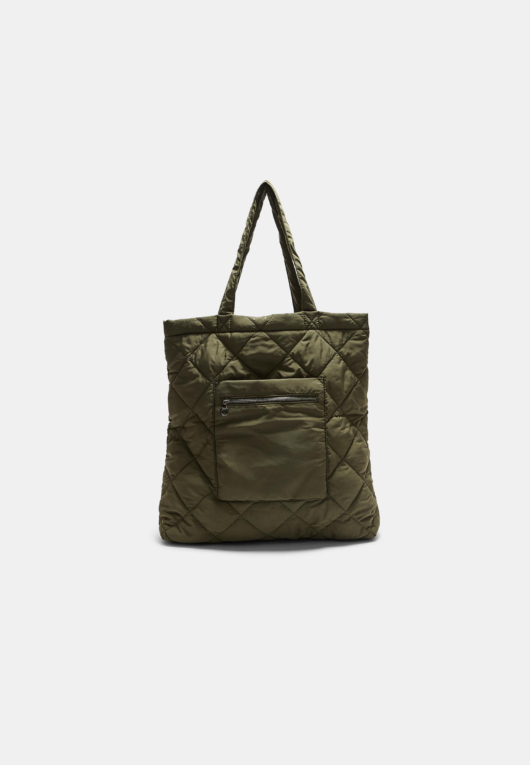 Bolso shopper acolchado reversible