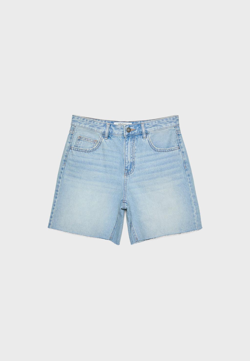 Bermuda denim low rise