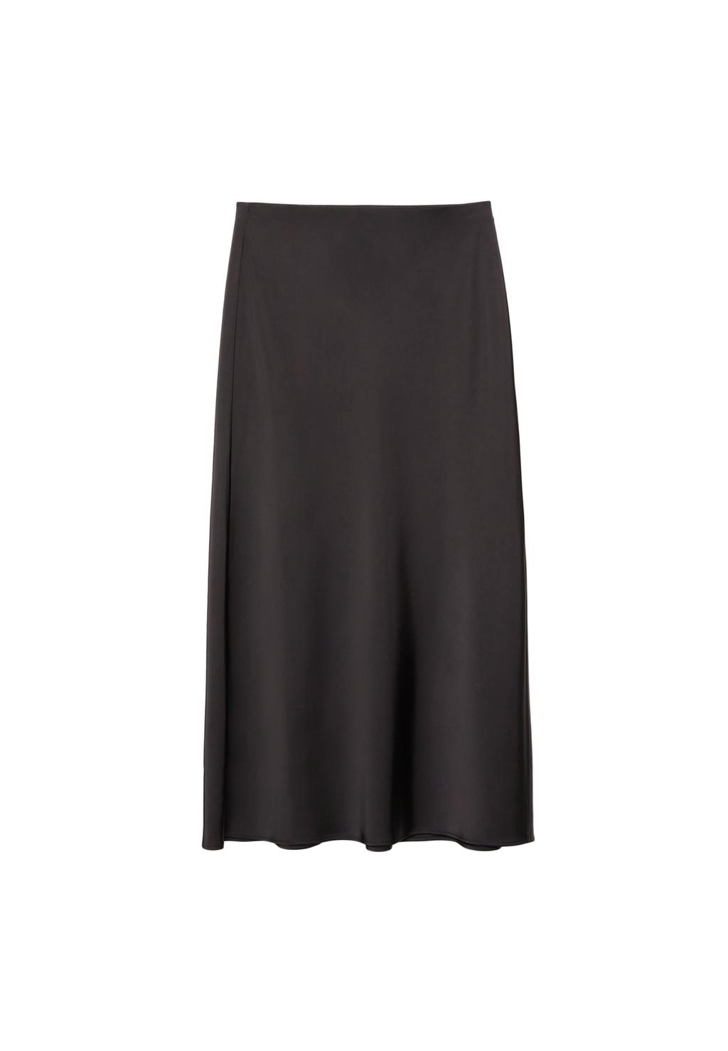 Desigual satijnen midi rok ecru Desigual satijnen midi rok ecru