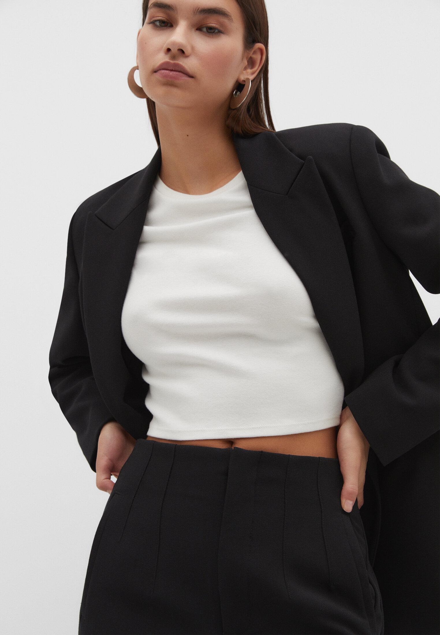 Smart darted trousers — Black