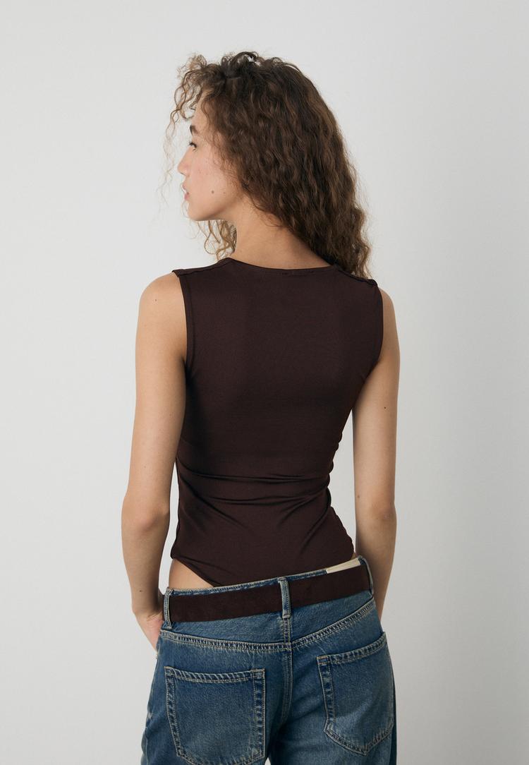 body polyamide col carre