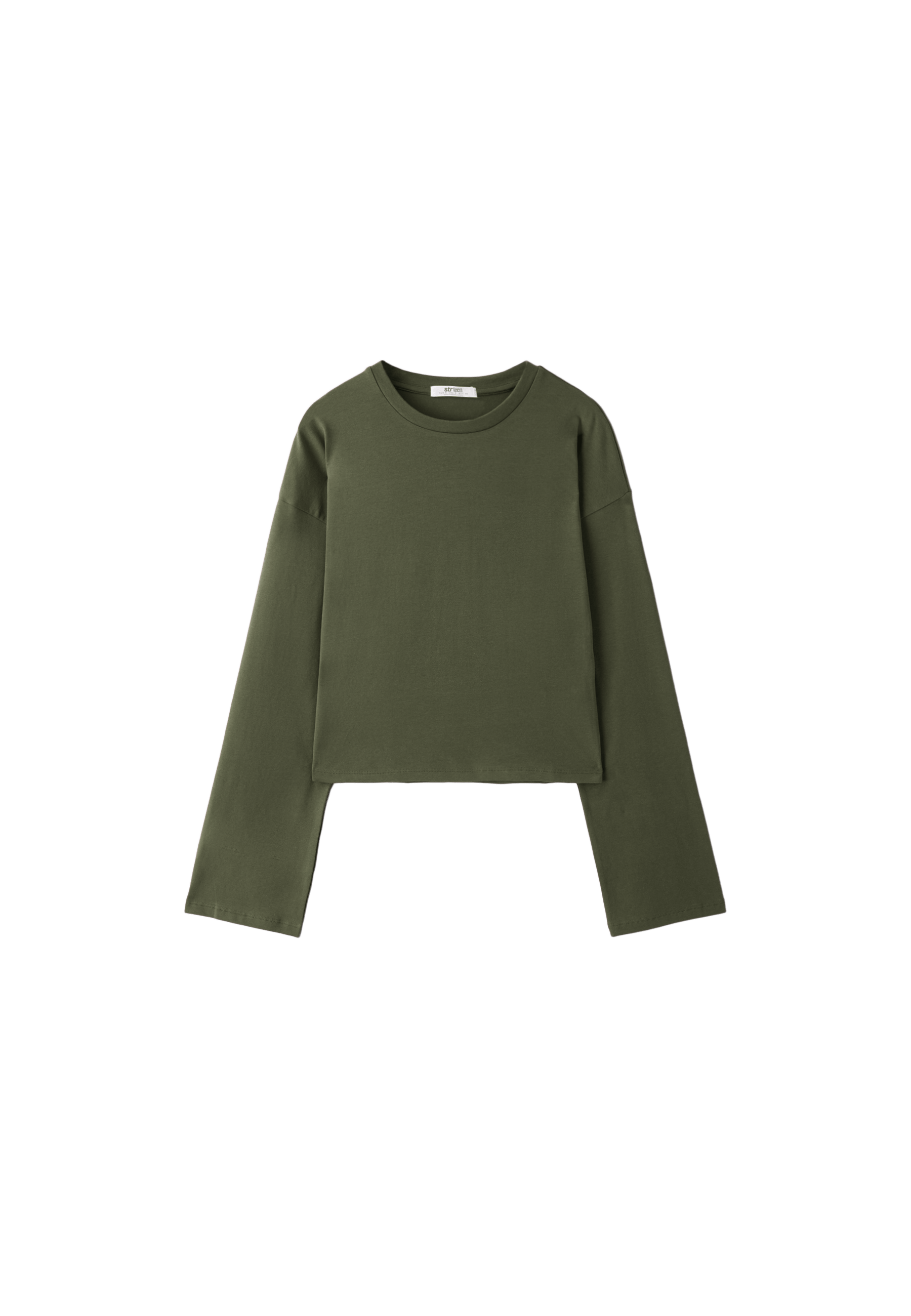 Kimono sleeve T-shirt — Khaki
