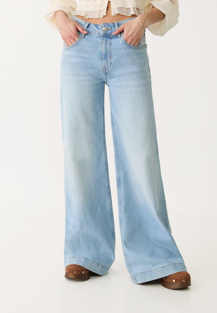 d71 jeans wide leg flare comfort