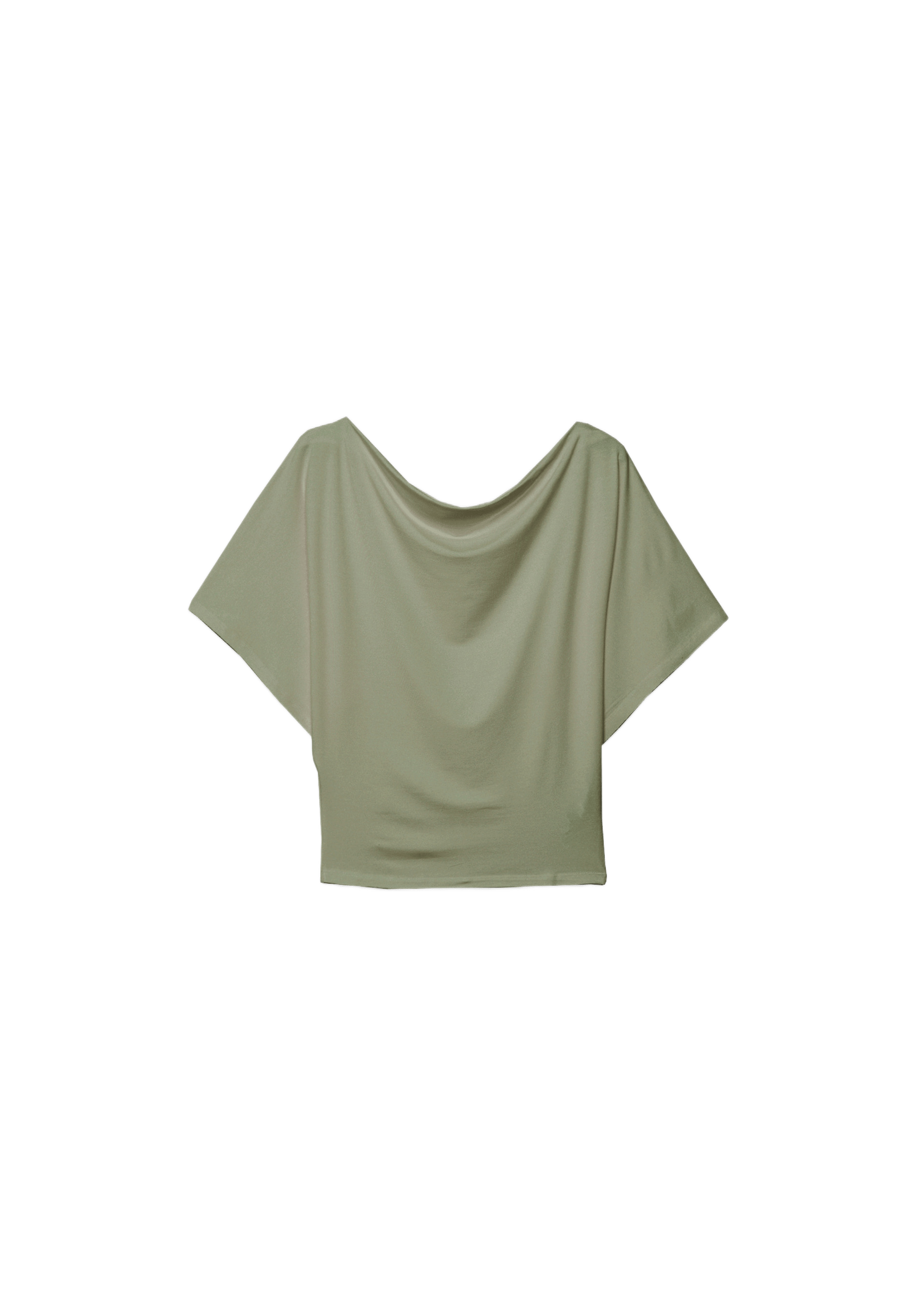 Basic yarasa kollu t-shirt - Görsel 9