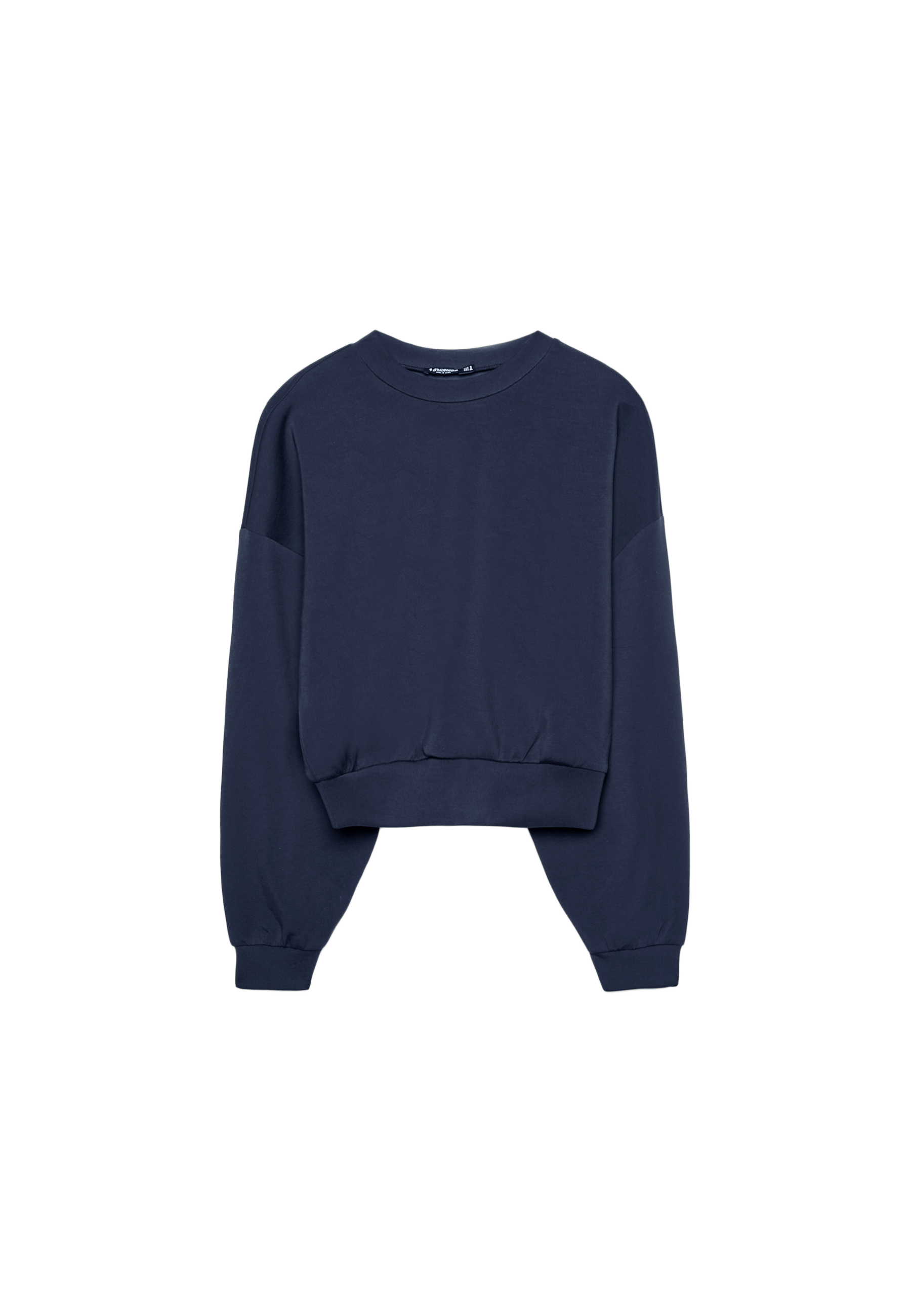 Yumuşak dokulu yarasa kollu sweatshirt - Görsel 9