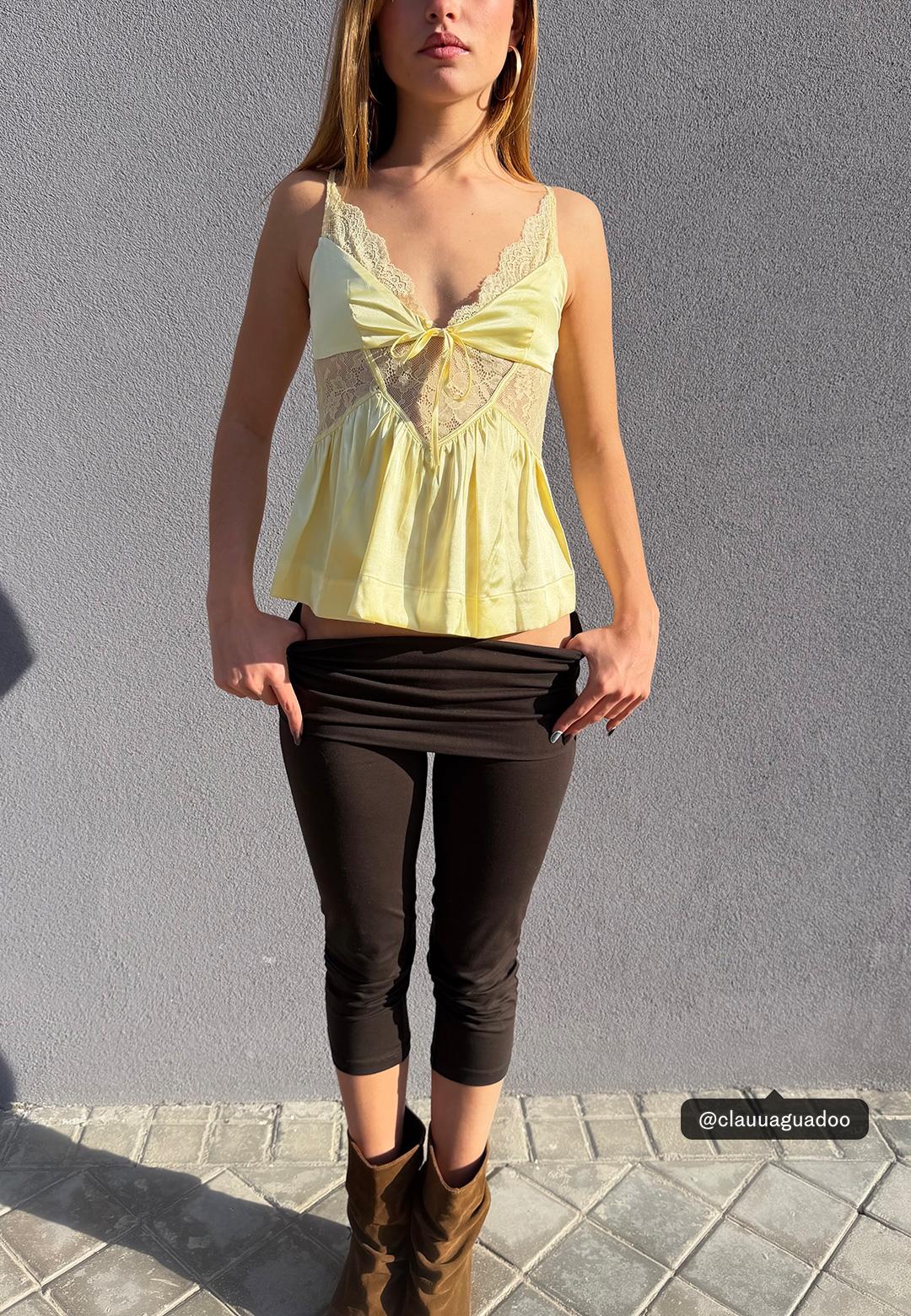 Capris — Brown