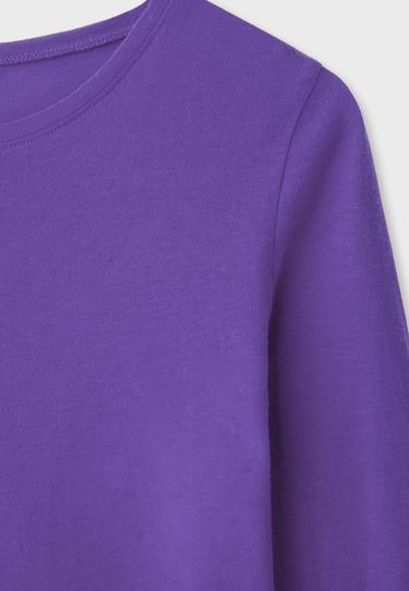 Supima® cotton long sleeve T-shirt — Lilac 10