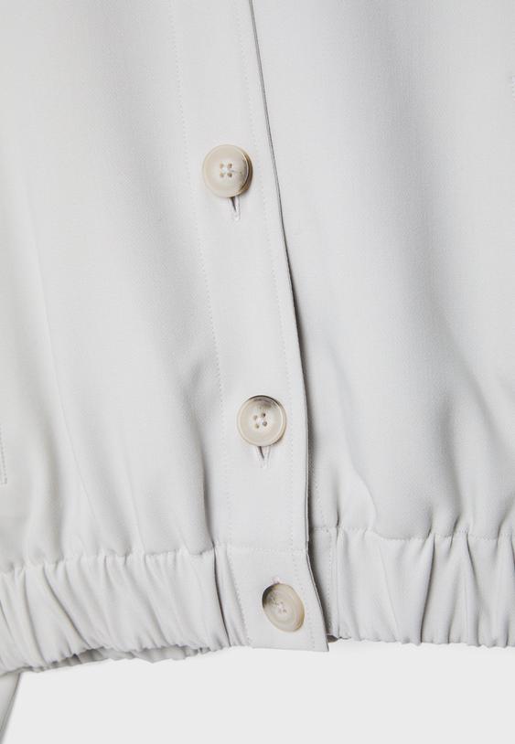 Bisiklet yaka şişme ceket - Görsel 9