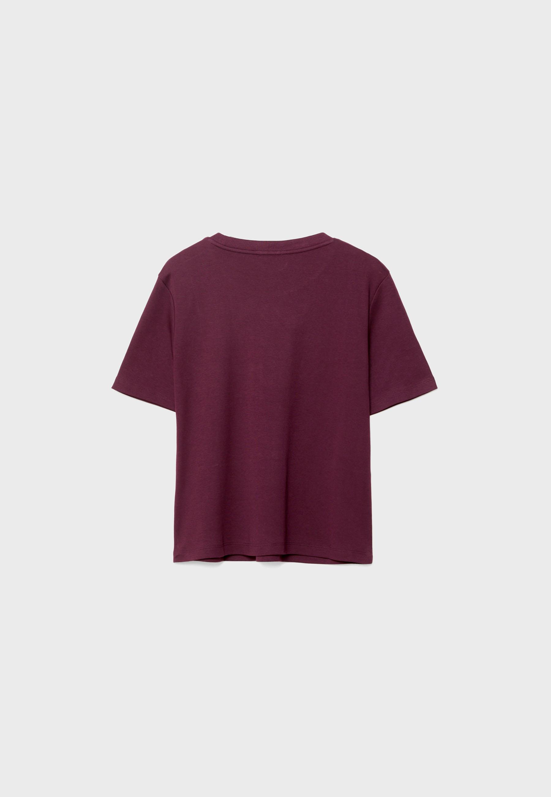 Basic regular fit kalın tişört - Görsel 12